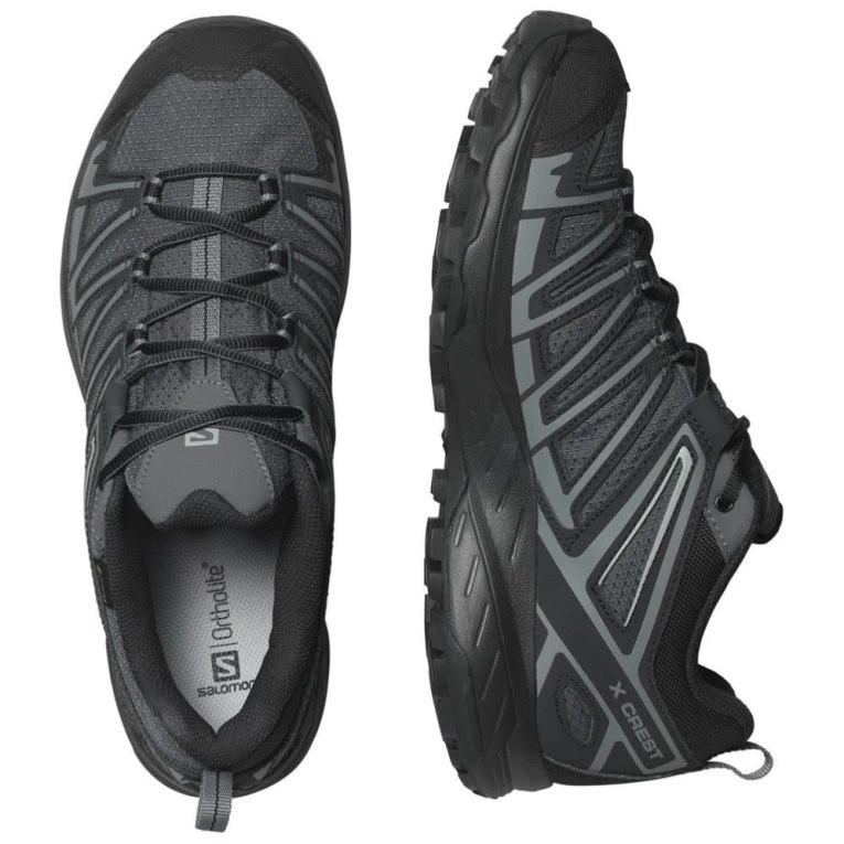 Tênis De Caminhada Salomon X Crest GTX Masculino Pretas | PT W96274